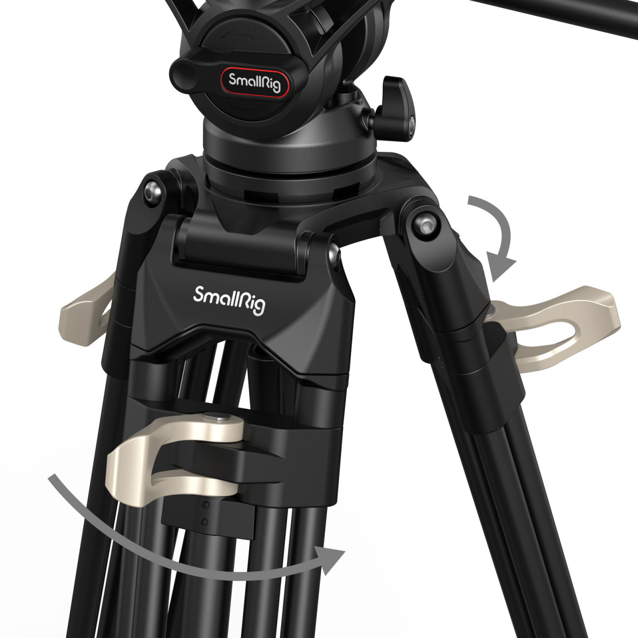 Smallrig SmallRig Heavy-Duty Fluid Head
Tripod AD-01 3751 B