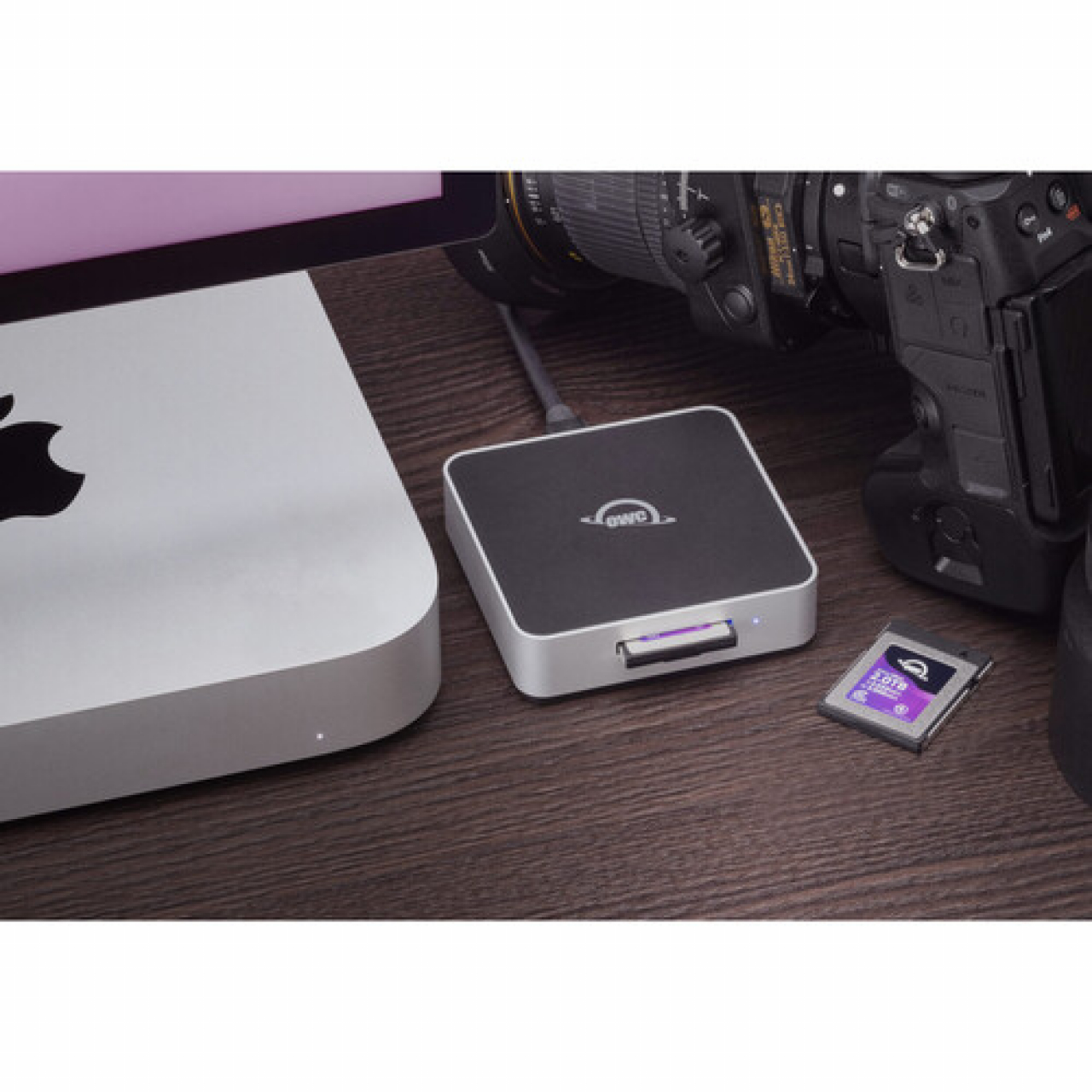 Owc OWC - Usb4 Cfexpress 4.0 Type B Card Reader + Adattatore Cfexpress A-B