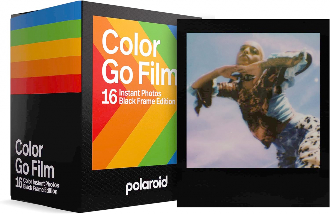 Polaroid Polaroid - Go film double pack - Black Frame Edition (16 scatti)