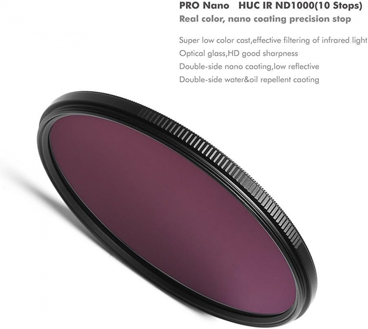 Nisi Nisi ND1000 (10 Stop) PRO Nano HUC IR SLIM - 77mm