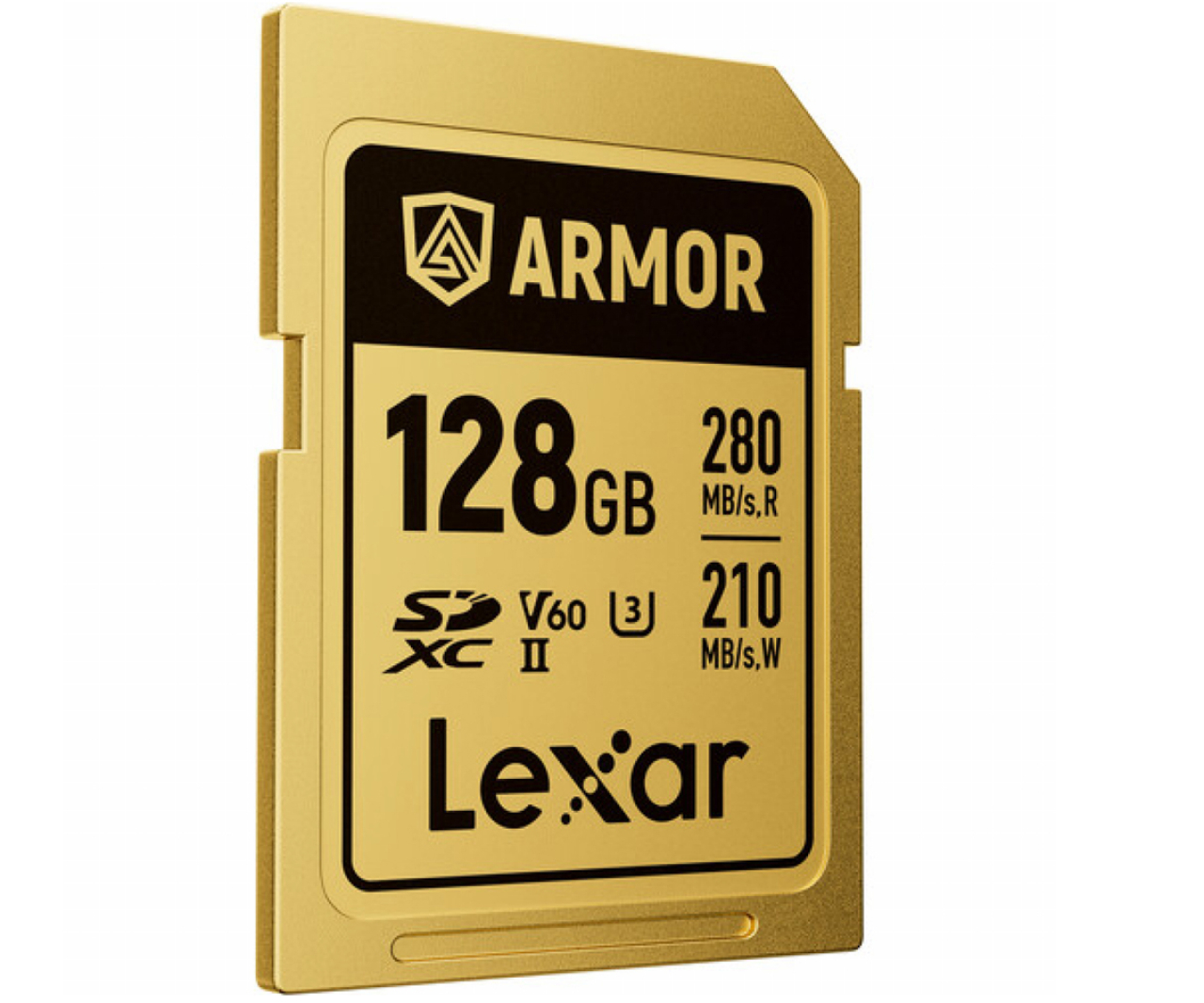 Lexar Lexar 128GB ARMOR GOLD UHS-II SDXC IP68 Acciao