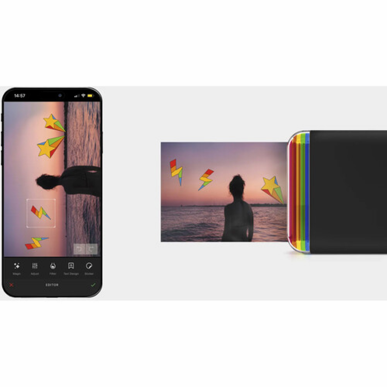 Polaroid Polaroid Hi Print 2x3 Gen 2 - Black