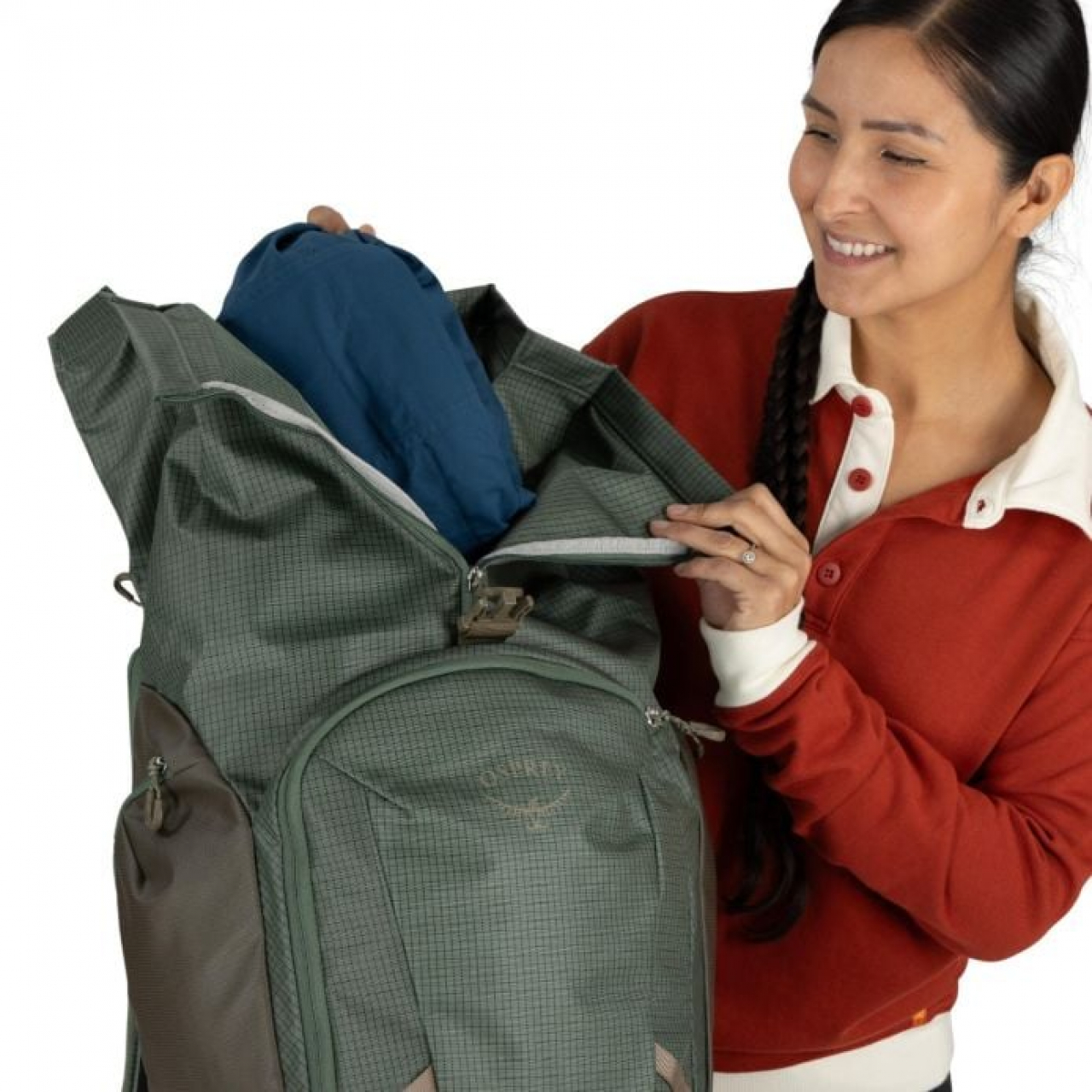 Osprey Osprey Transporter Roll Top Raven Black Os