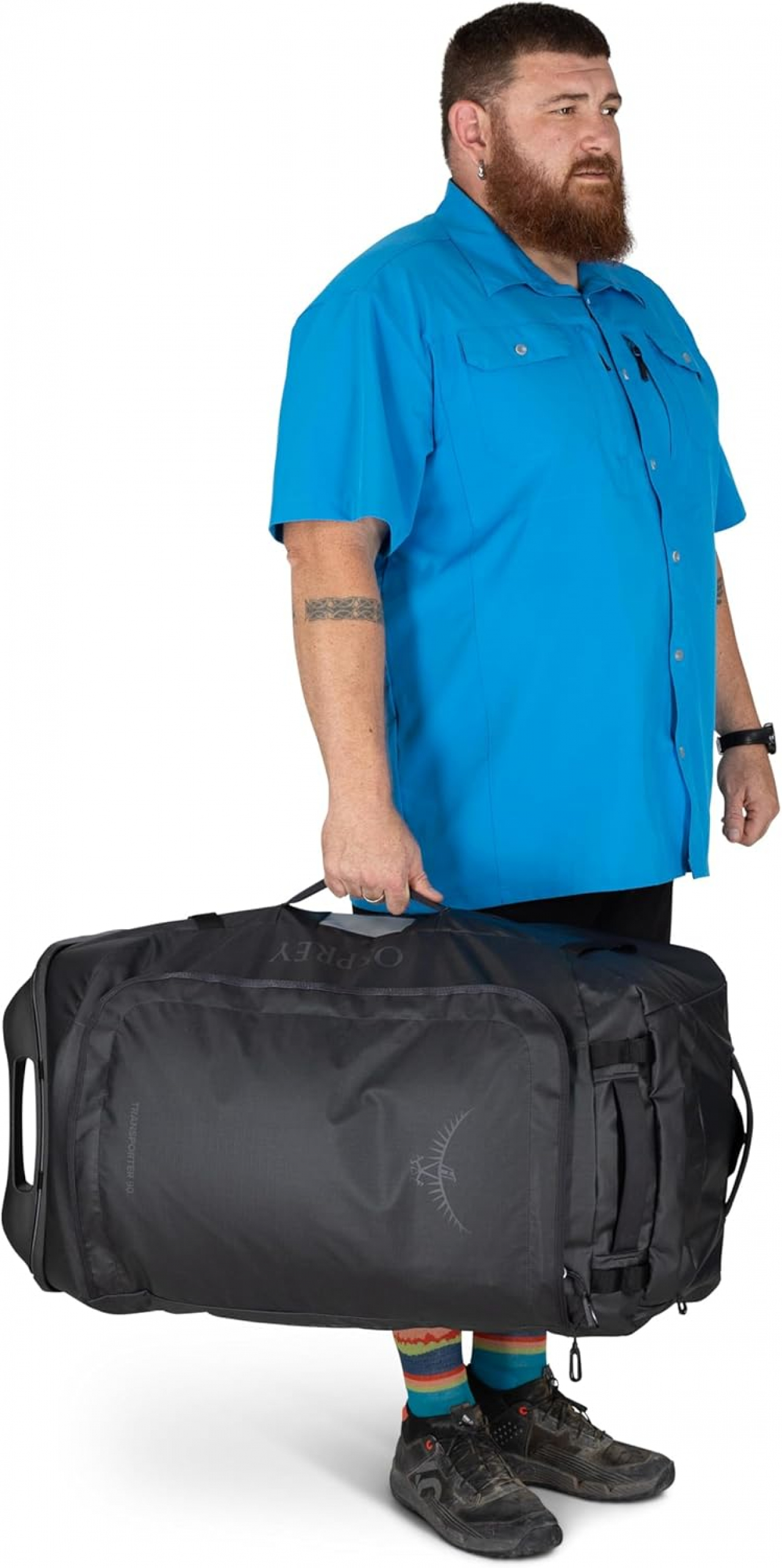 Osprey Osprey Transporter Wheeled Duffel 60 Blue Flame Os