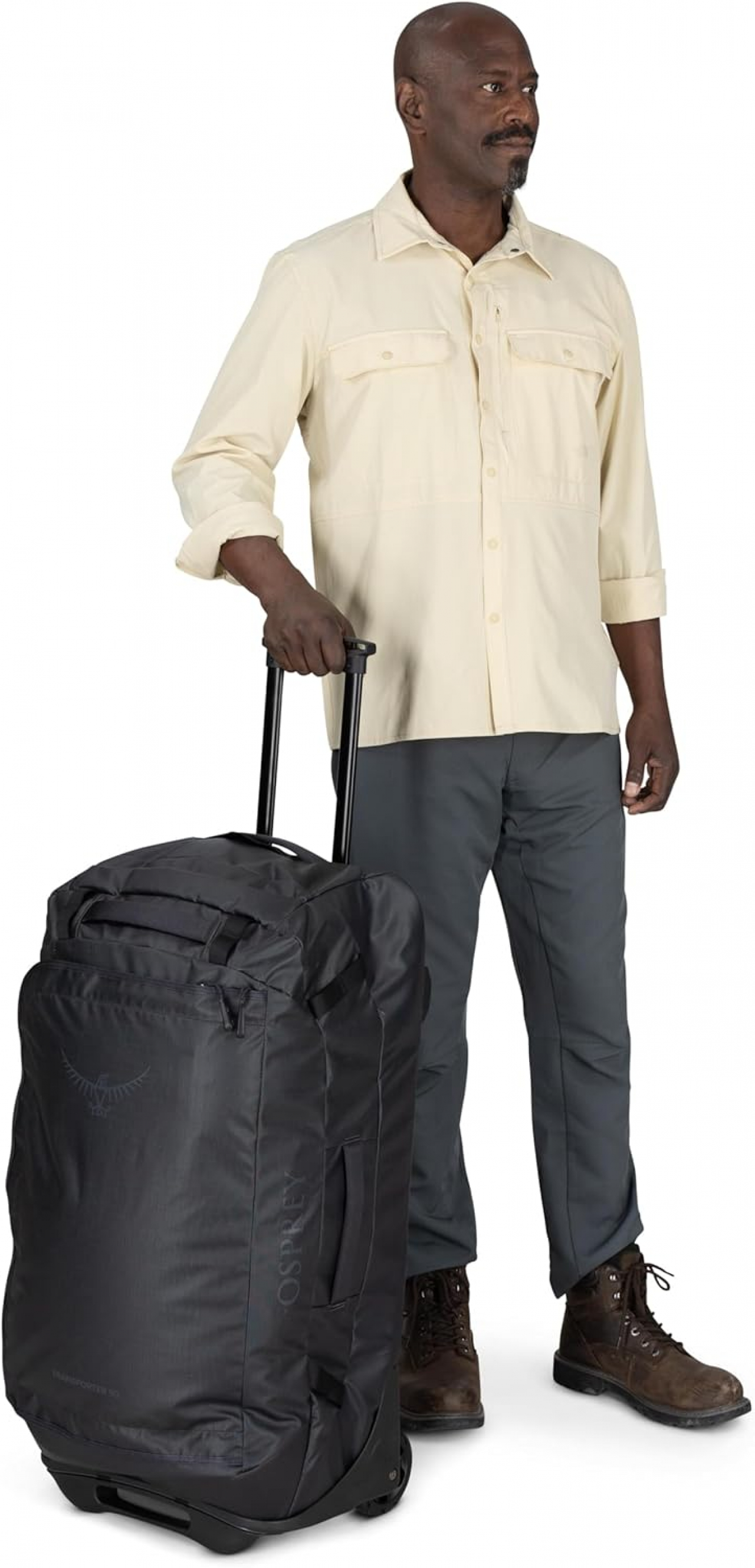 Osprey Osprey Transporter Wheeled Duffel 60 Raven Black Os