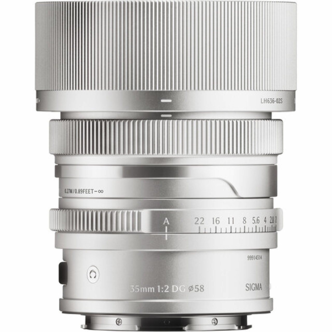 Sigma Sigma ob. 35mm F/2 DG (C) L-Mount Silver 