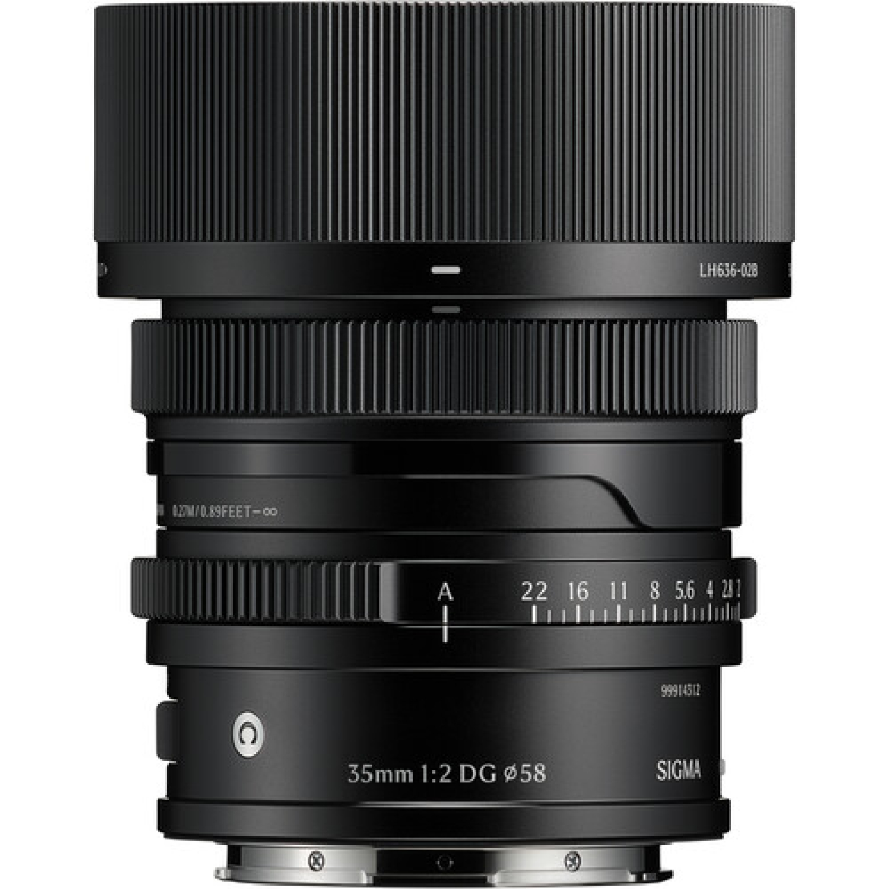 Sigma Sigma ob. 35mm F/2 DG (C) L-Mount Black 