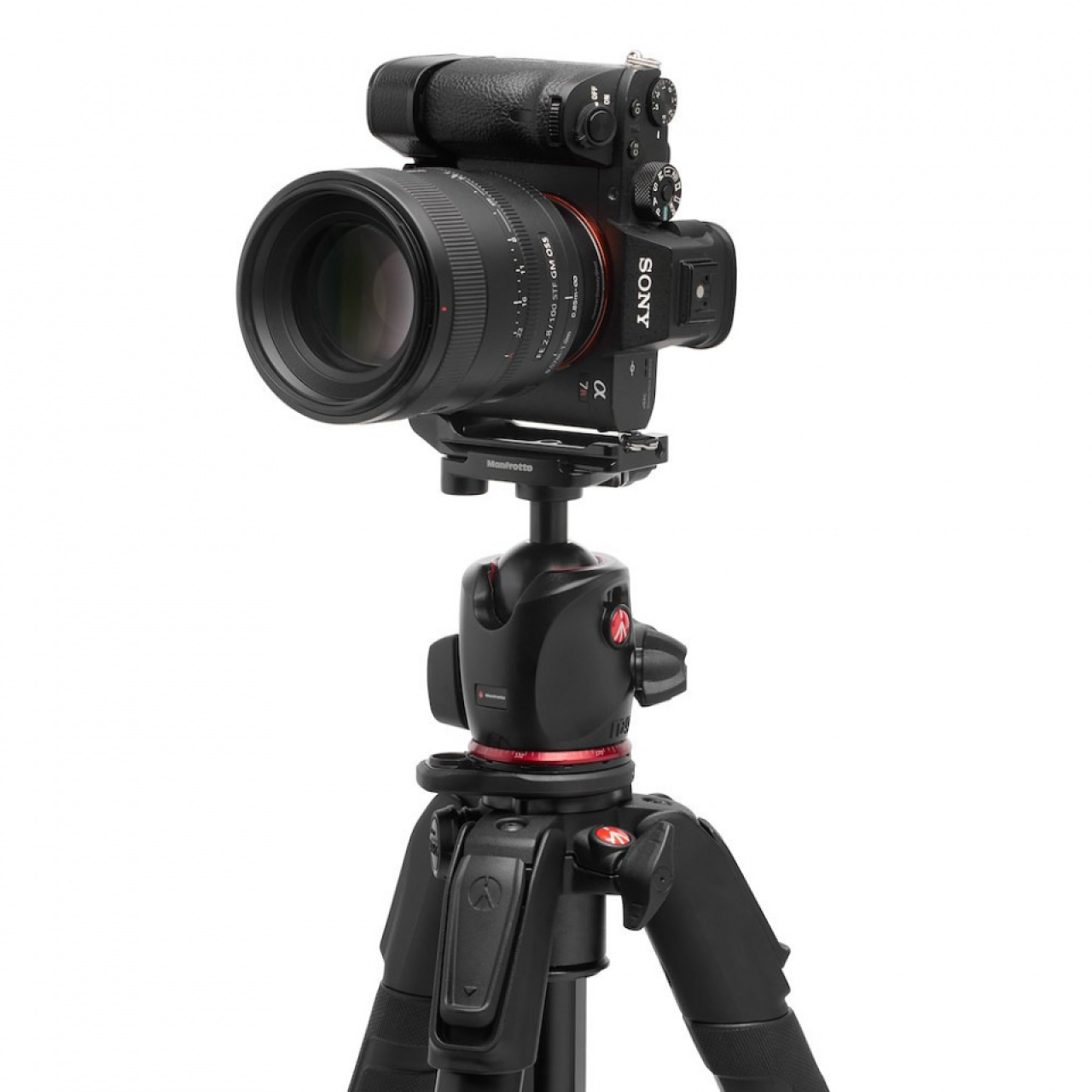 Manfrotto Manfrotto Kit 190X AS in Alluminio con testa a sfera 3 sez.
