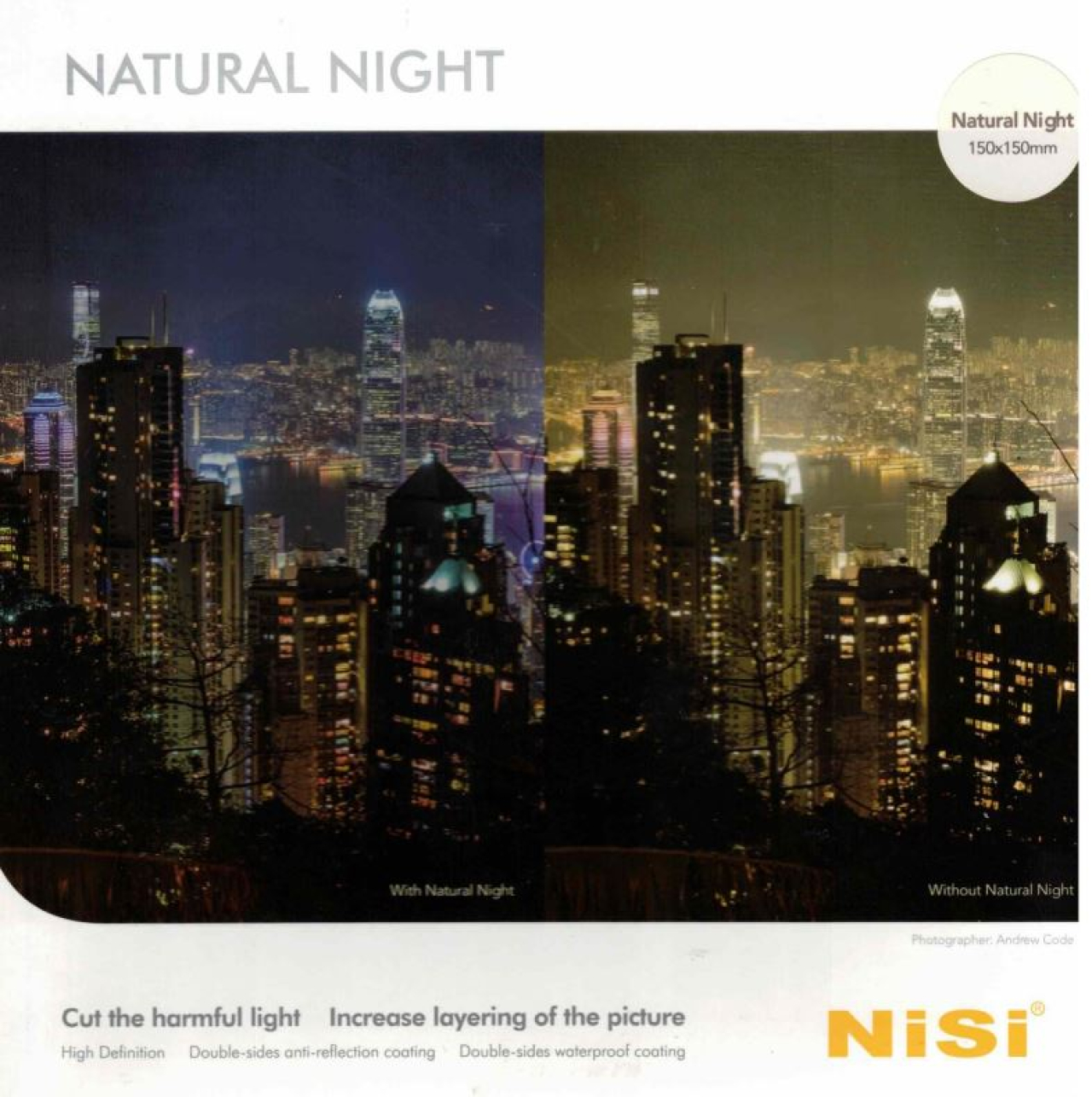  Nisi Filtro Natural Night 150*150 mm -Usato-