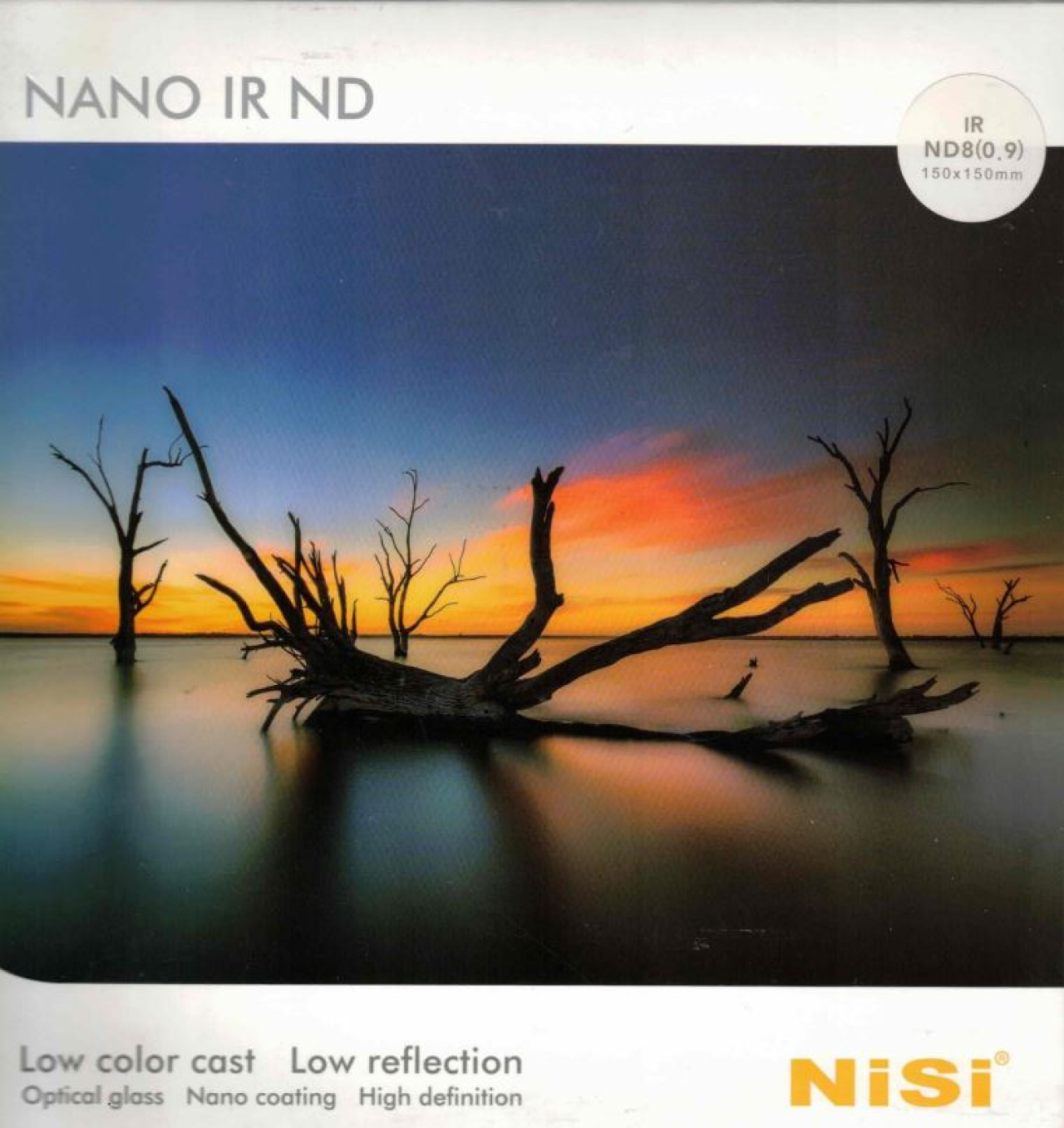  Nisi Filtro ND8 (0.9) 150*150 mm Nano IR ND -Usato-
