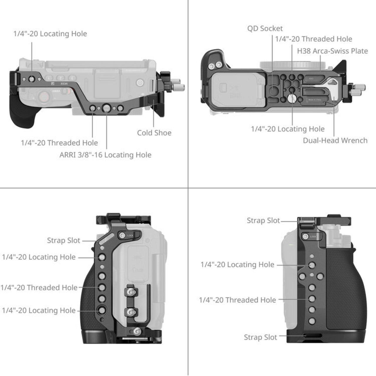 Smallrig SmallRig Cage for Nikon ZR 5467