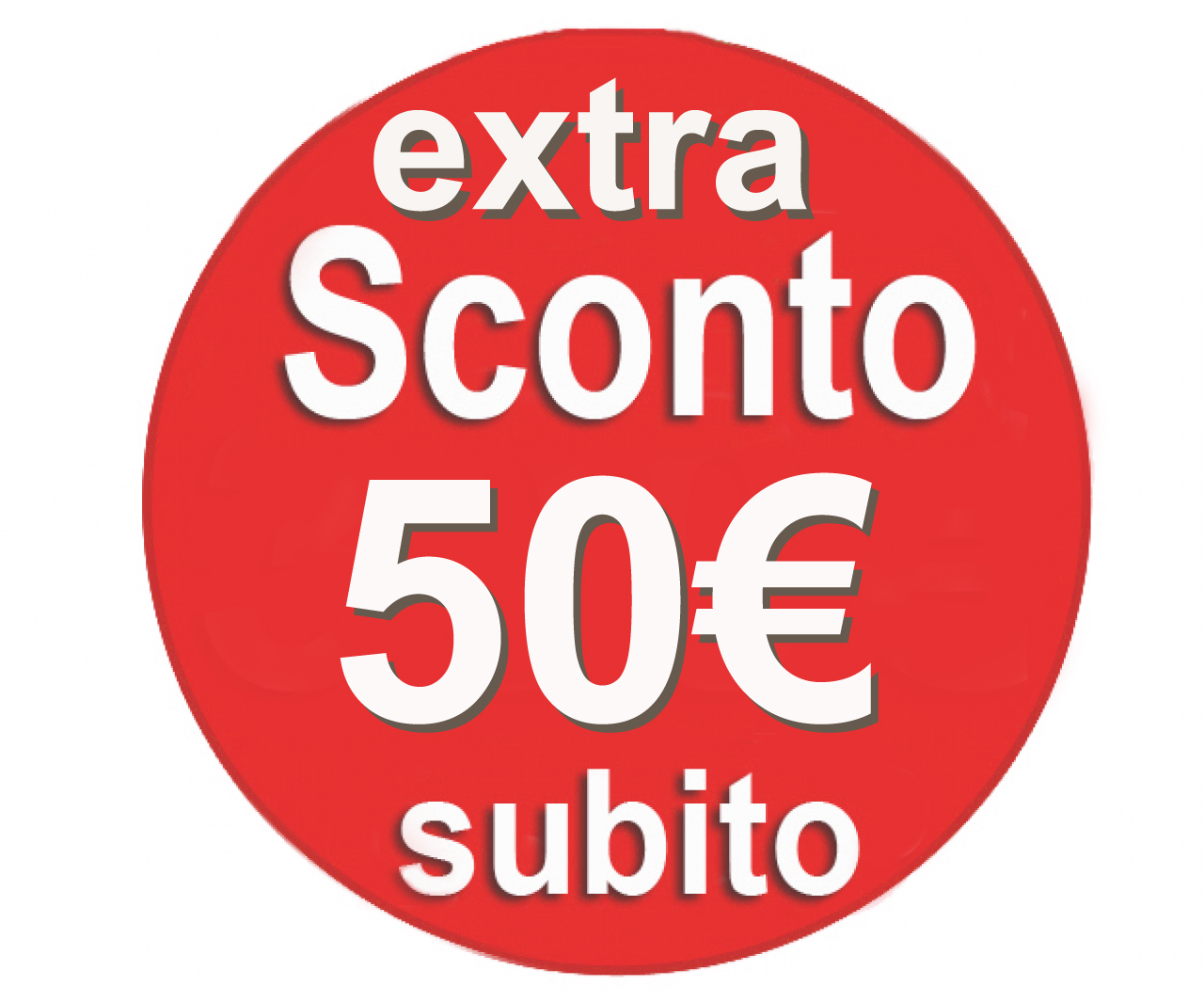  Sconto Extra €.50