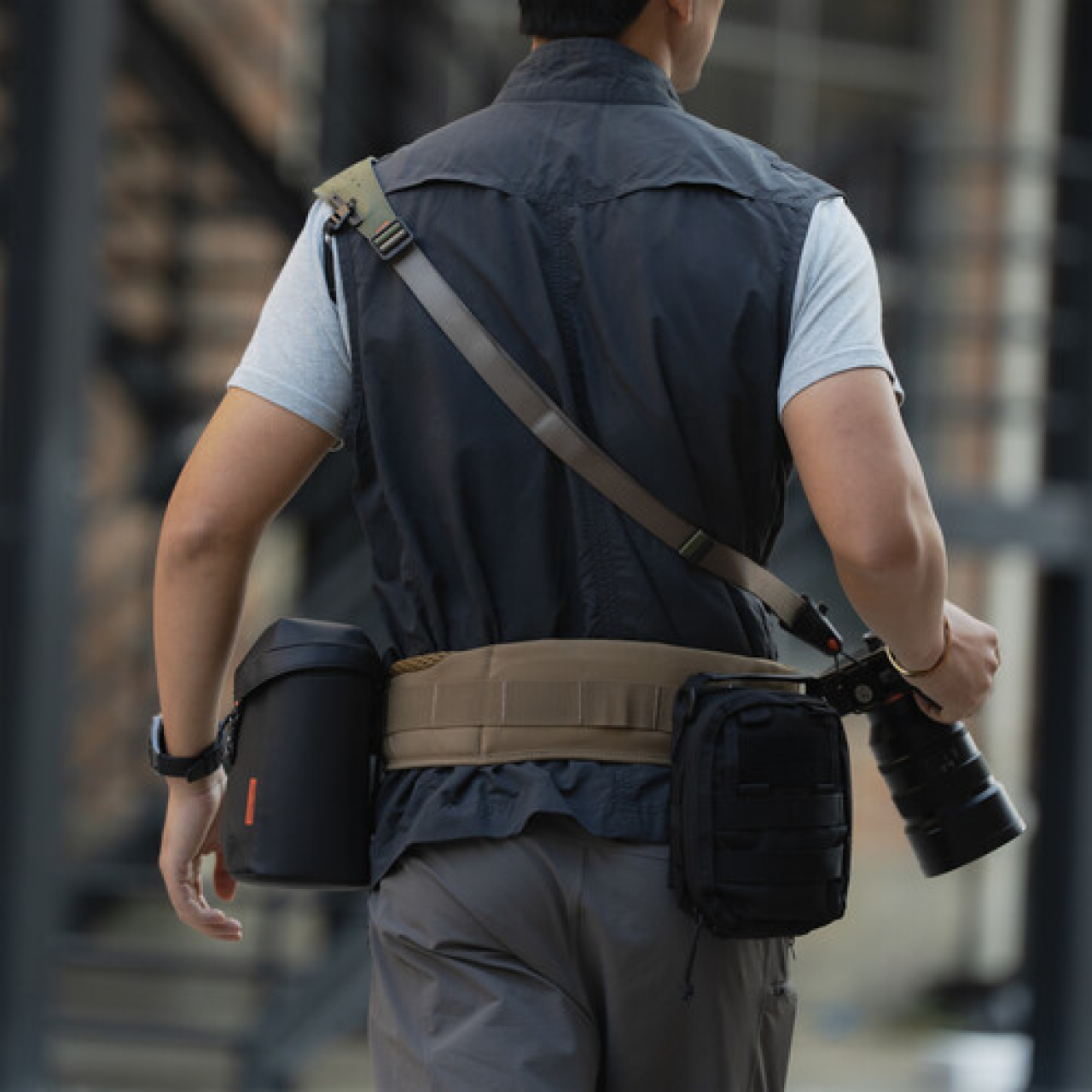 Pgytech Pgytech CB-585 OneMo Photography Waist Belt (Coyote Brown)