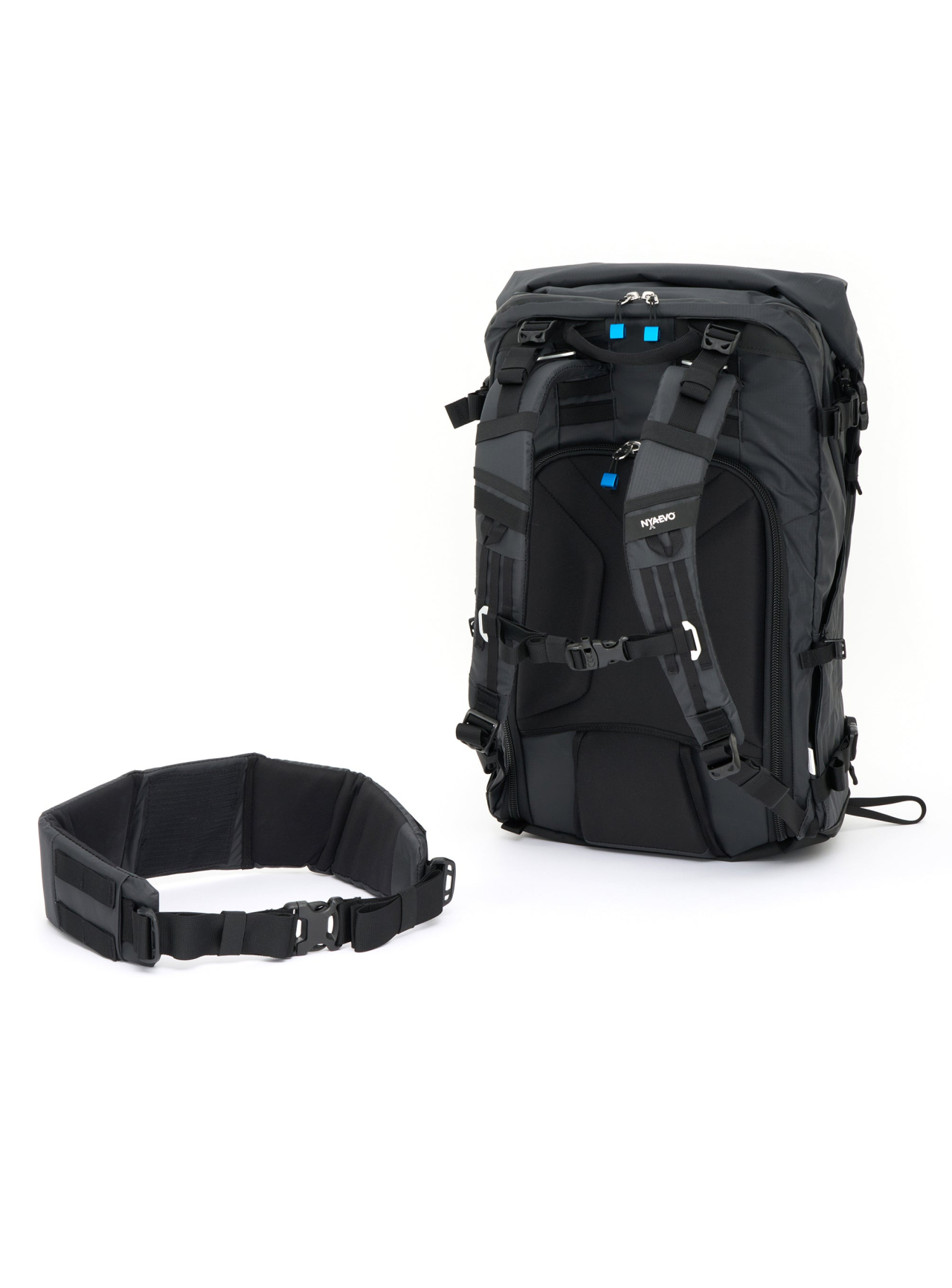 Nya-evo NYA-EVO - Fjord 60-C Econyl G4 Adventure camera backpack Graphite Black