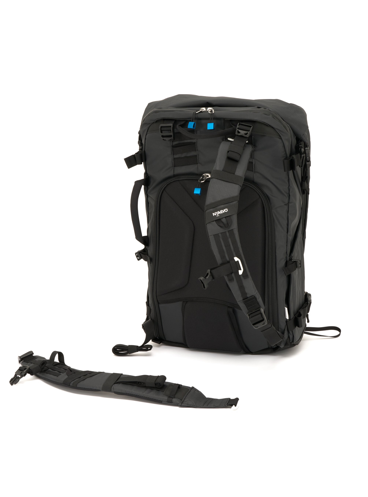 Nya-evo NYA-EVO - Fjord 60-C Econyl G4 Adventure camera backpack Graphite Black