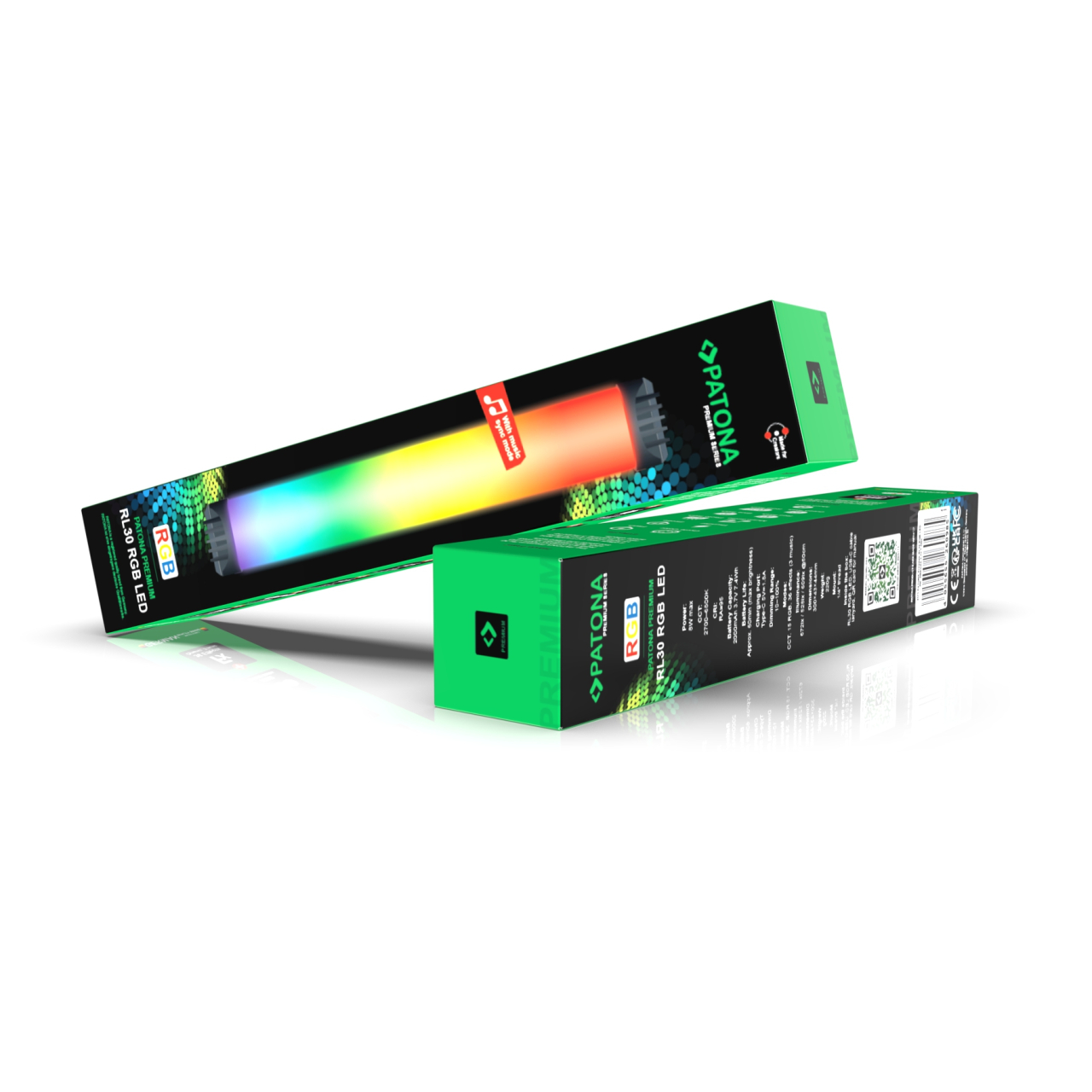 Patona Patona PREMIUM RL30 RGB LED STICK LIGHT 30CM