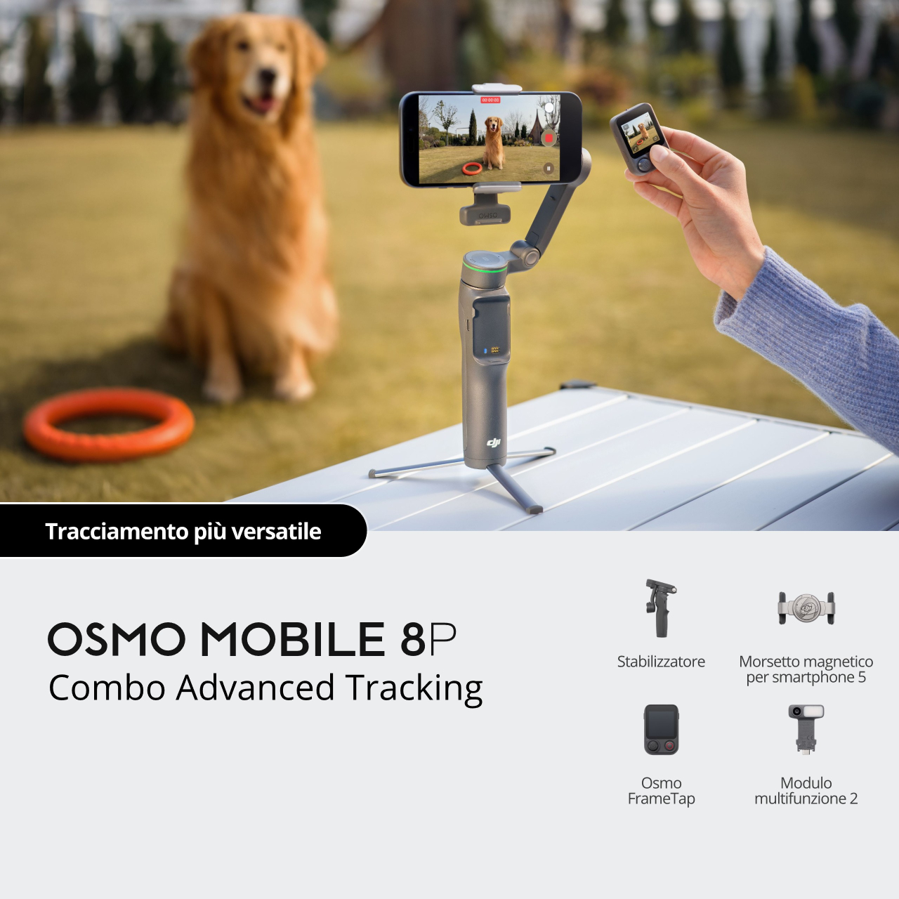 Dji Dji - Osmo Mobile 8P Adv. tracking  Combo