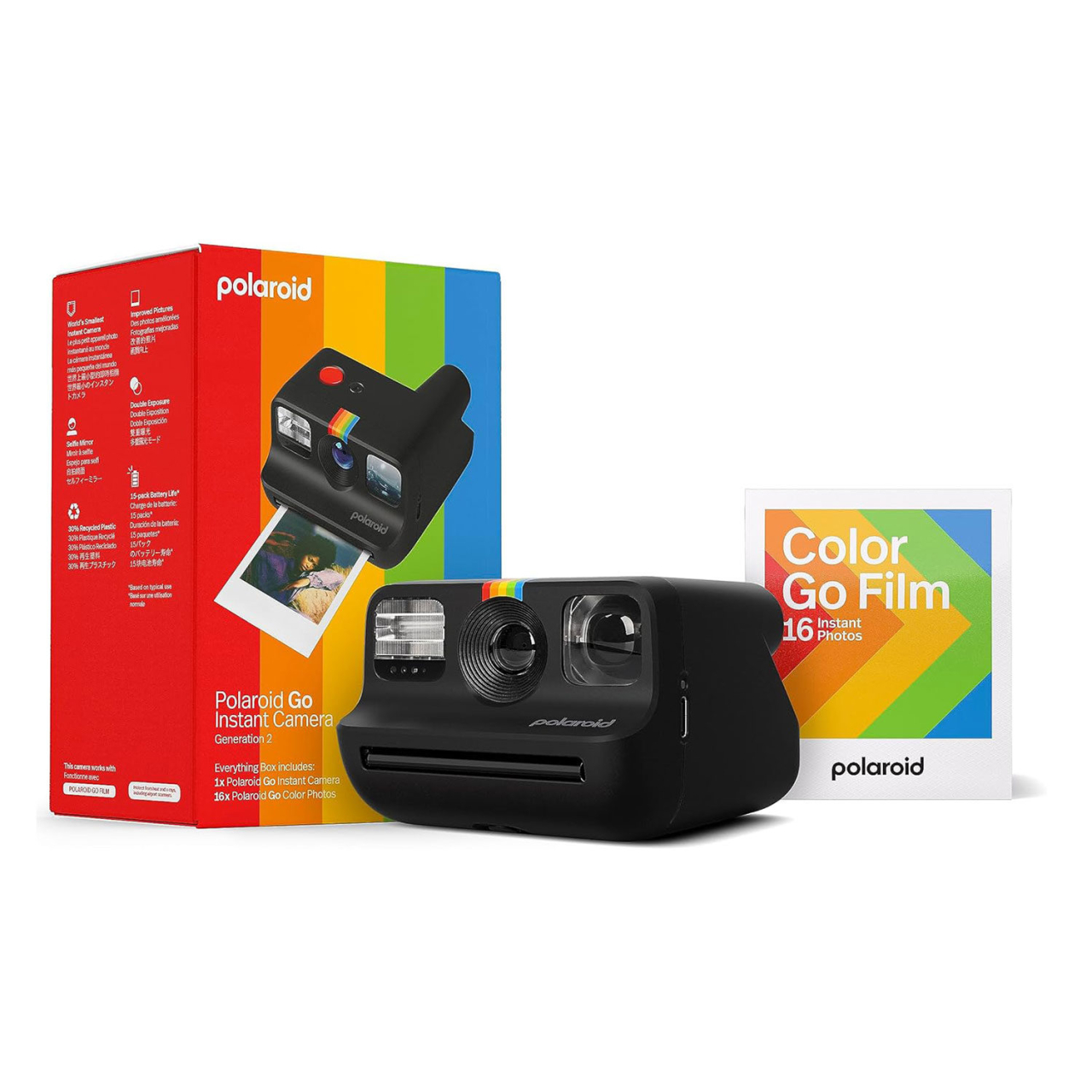 Polaroid Polaroid Everything Box Go Gen 2 Black
