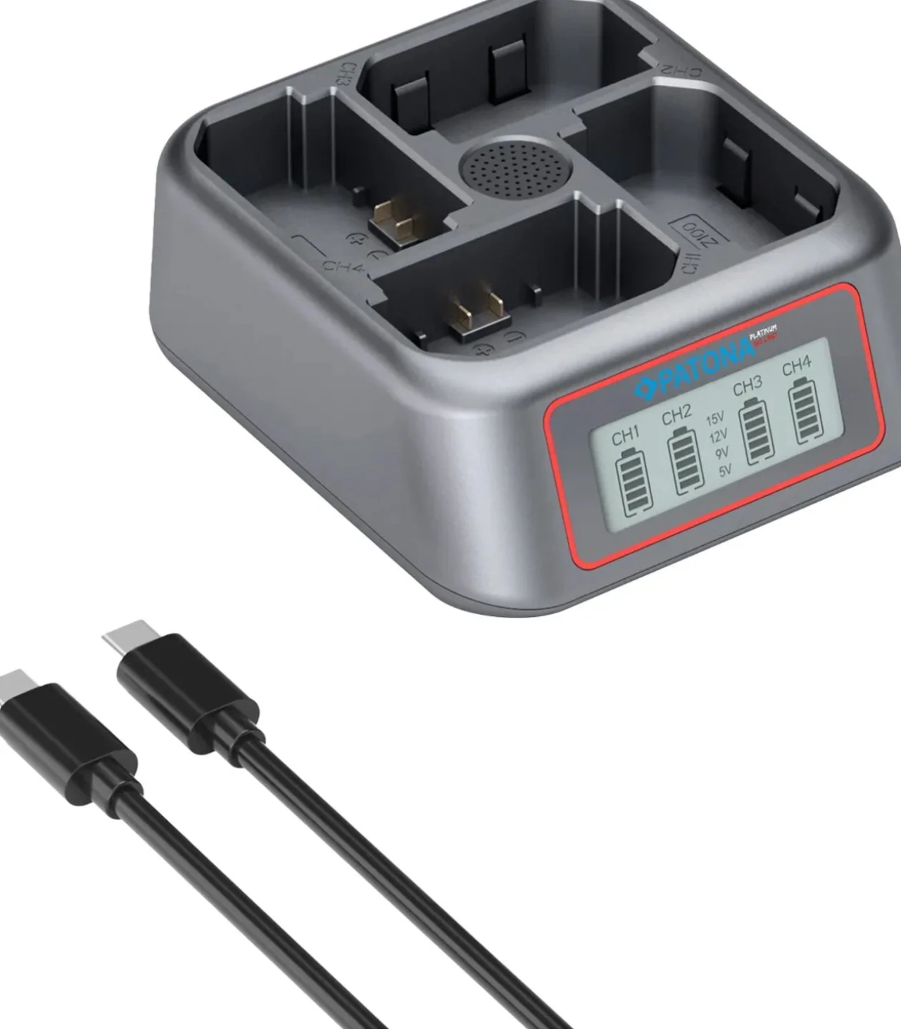 Patona PATONA Platinum USB-C PD QC 4-Port Fast Charger for Sony NP-FZ100