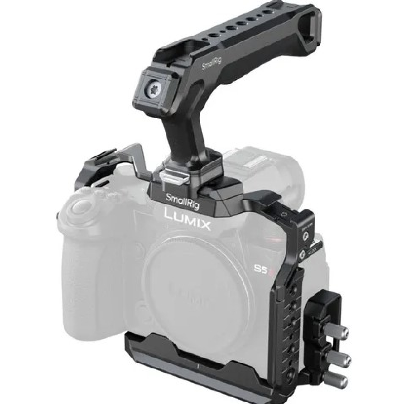 Panasonic lumix Panasonic Lumix S5 II X + ob. 20-60mm F/3.5-5.6 kit 50mm F/1.8 + SmallRig Cage Kit 5752 + SmallRig Microphone 5717 + SmallRig Light 4808
