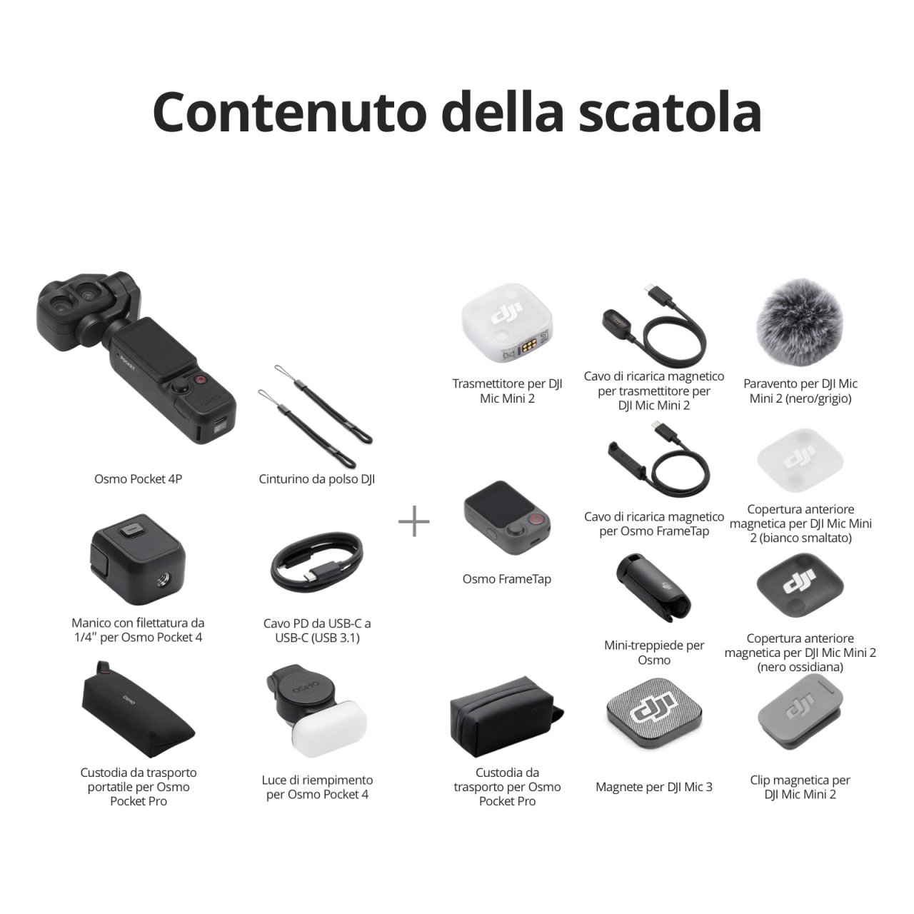 Dji Dji - Osmo Pocket 4P Vlog Combo