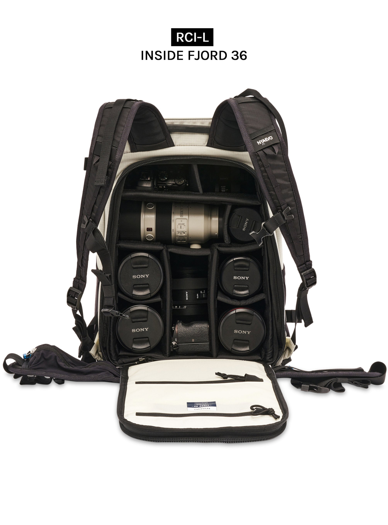 Nya-evo NYA-EVO - Removable Camera Insert Large G4 / RCI-L G4 Black