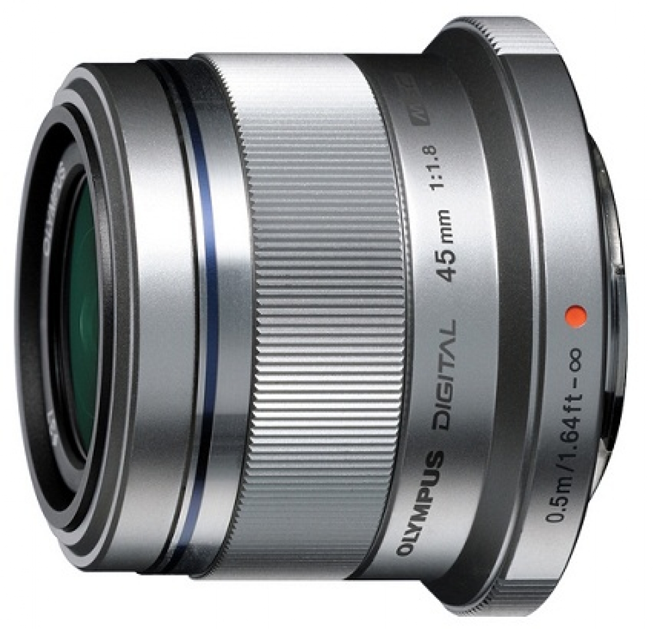 Om system olympus Olympus Ob. 45 f/1.8 Silver