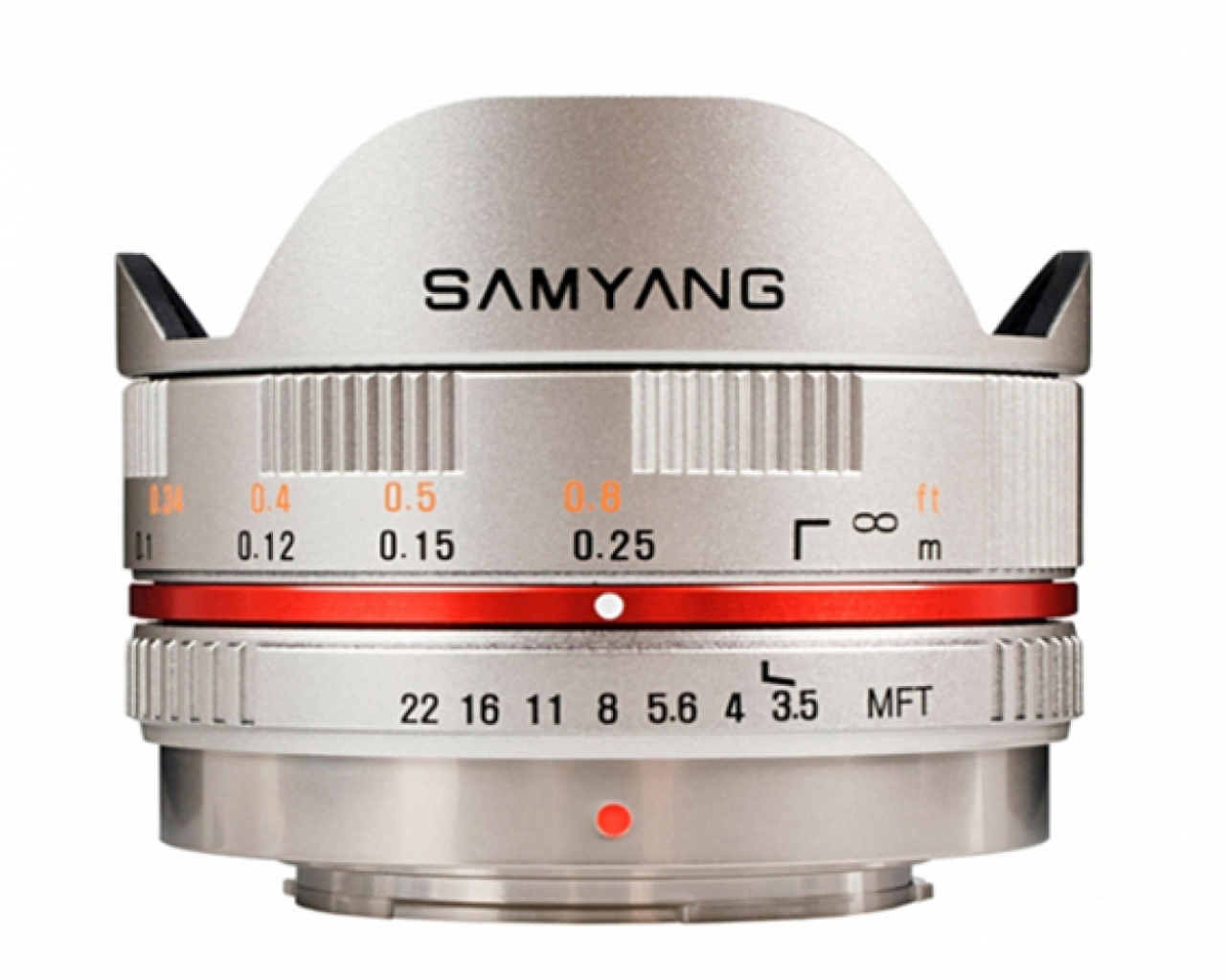Samyang Samyang Ob. 7,5mm F 3,5 M4/3 Silver