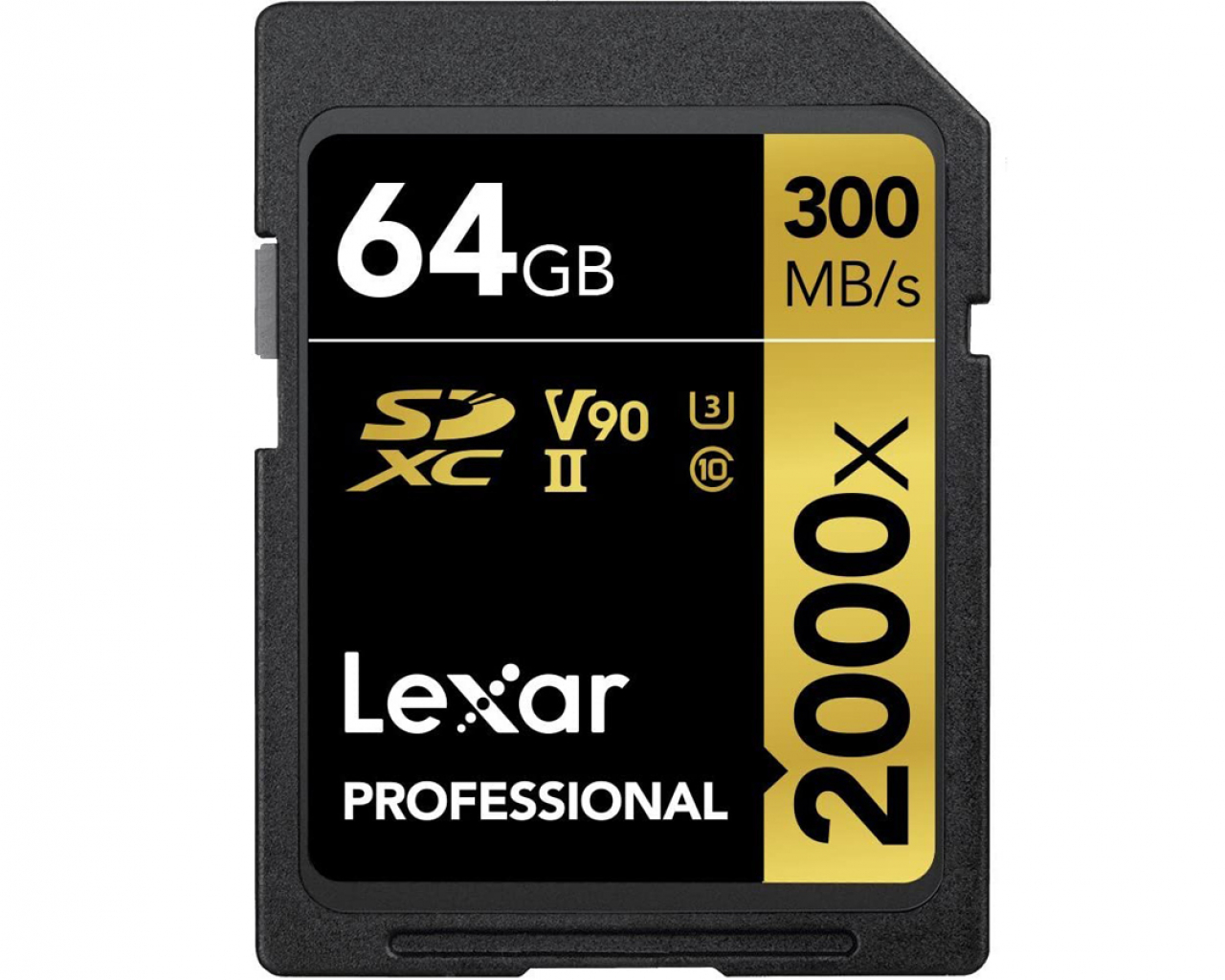 Lexar LEXAR 64GB LEXAR PRO 2000X SDHC UHS-II