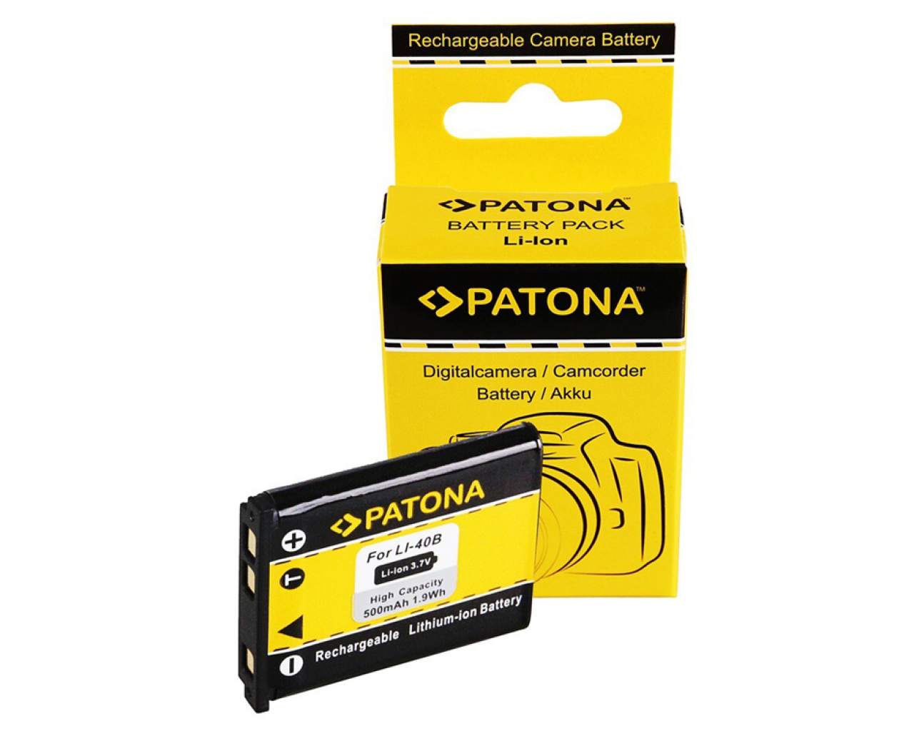 Patona Patona - Batteria Olympus Li-40B Li42B Li-40B Li-42B x Olympus IR-300 FE-5500