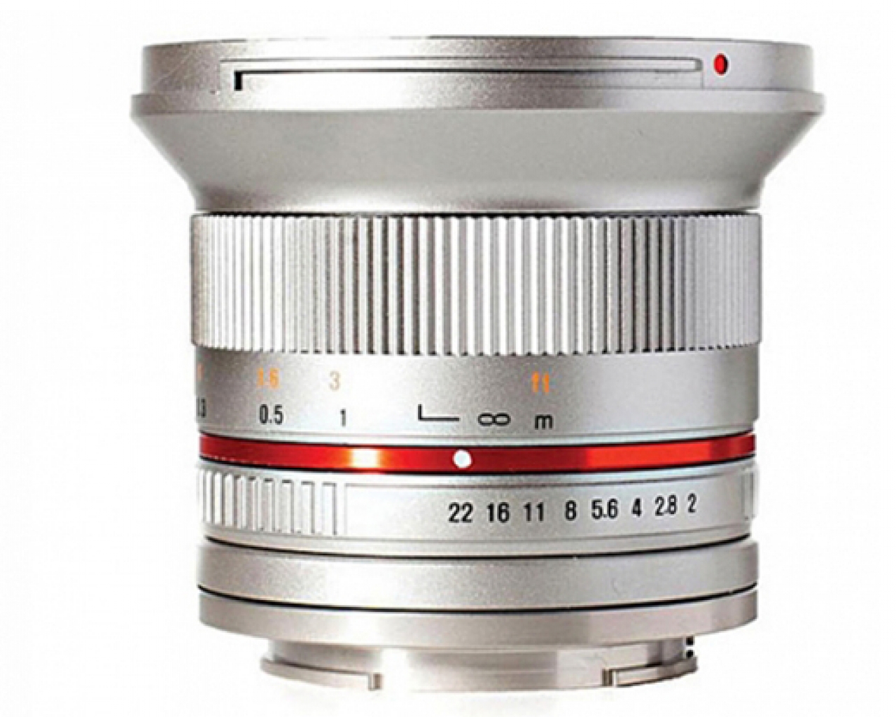 Samyang Samyang Ob. 12MM f/2 NCS CS per Canon M Silver