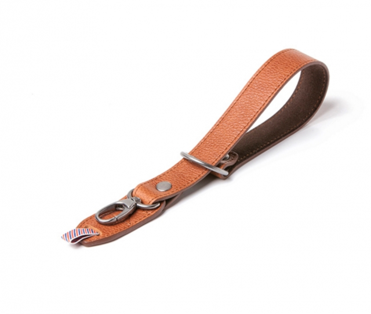 Barbershop Barber Shop - Razor Cut - Grained Brown Leather