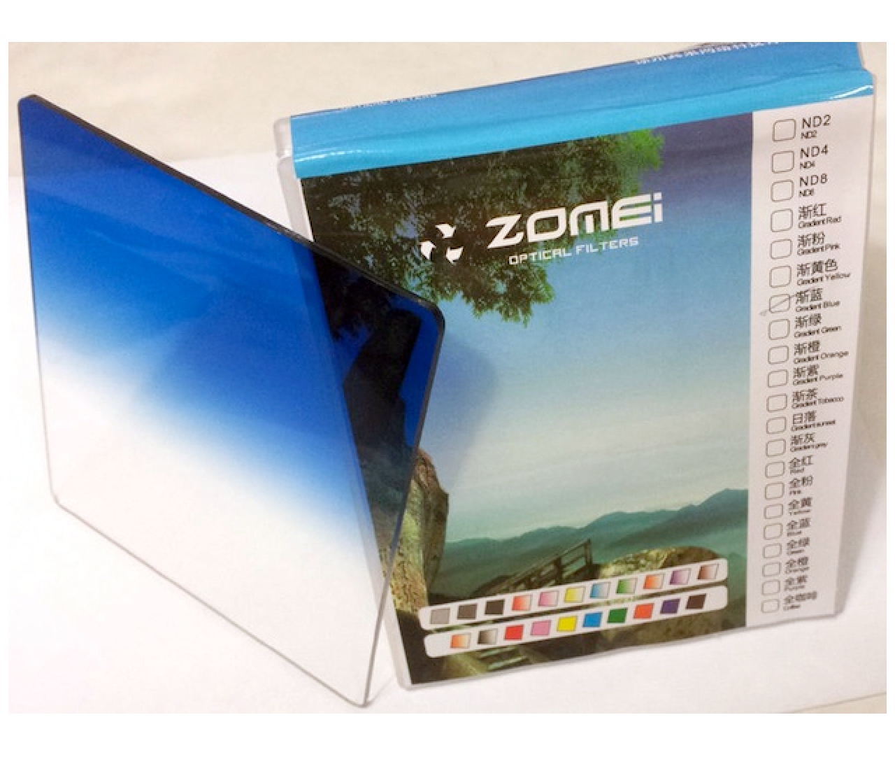 Zomei ZOMEI SFUMATO BLU A LASTRA FORMATO P
