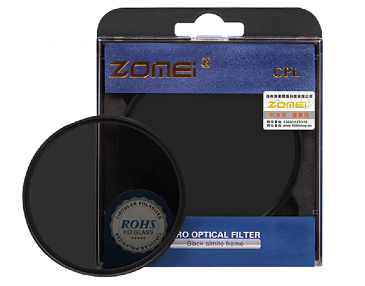 Zomei ZOMEI Filtro Polarizzatore Circolare 49 mm