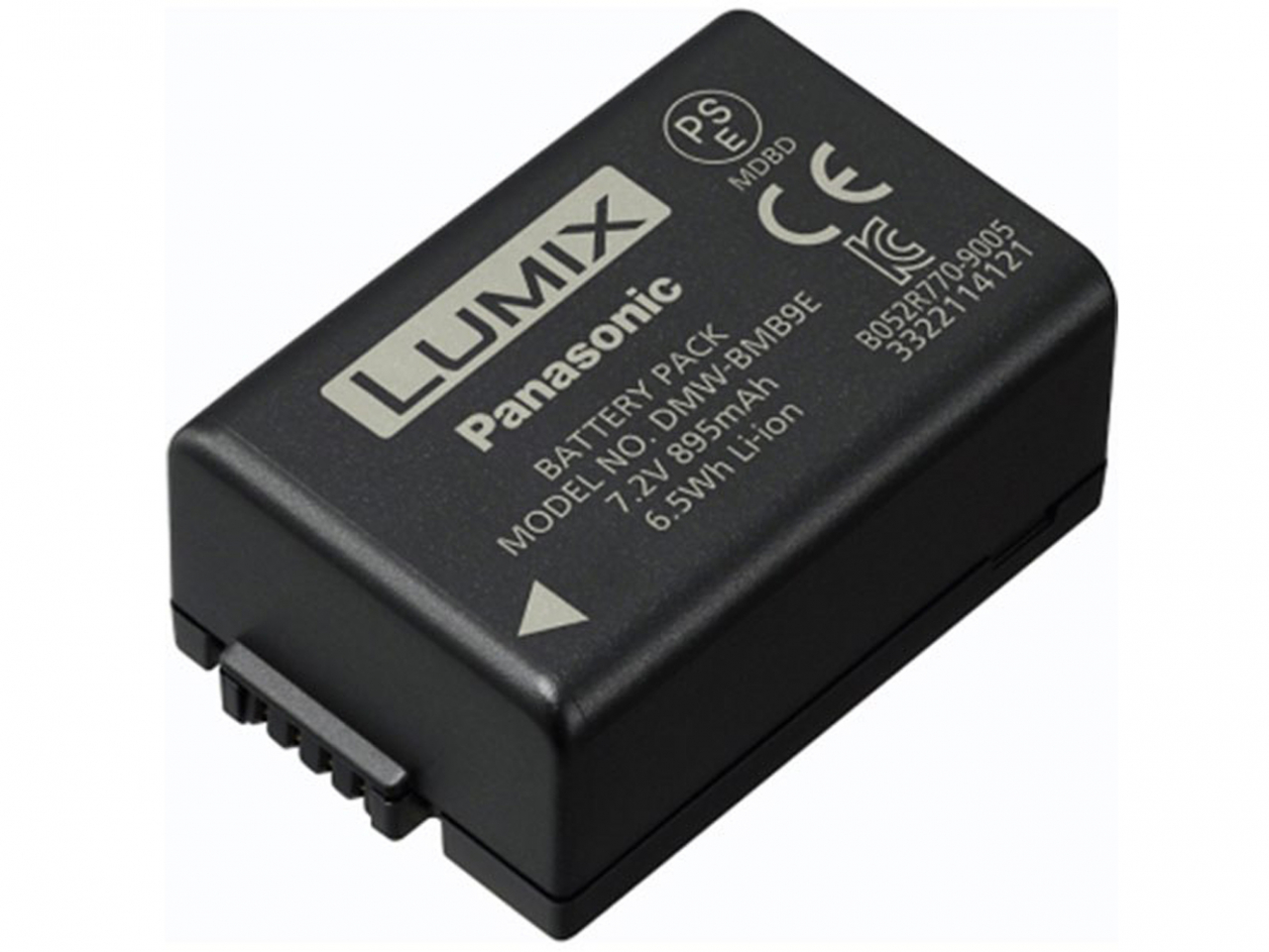 Panasonic lumix Panasonic - batteria DMW-BMB9E per FZ72 - FZ82