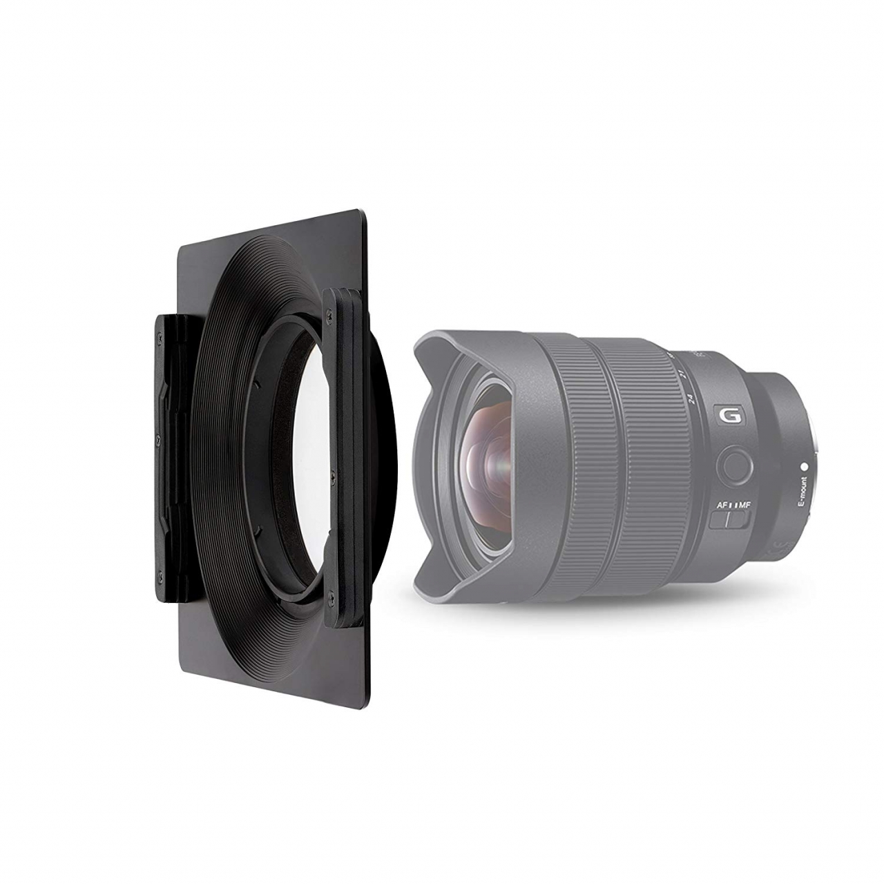 Nisi Nisi - Porta filtri alluminio 150*150 (2 filtri) per Sony 12-24
