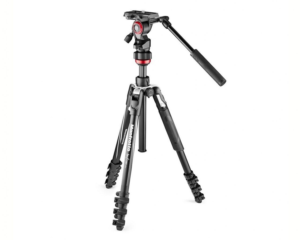Manfrotto Manfrotto MVKBFRL-LIVE Kit Befree Live Leva con Testa Fluida MVH400AH in Alluminio