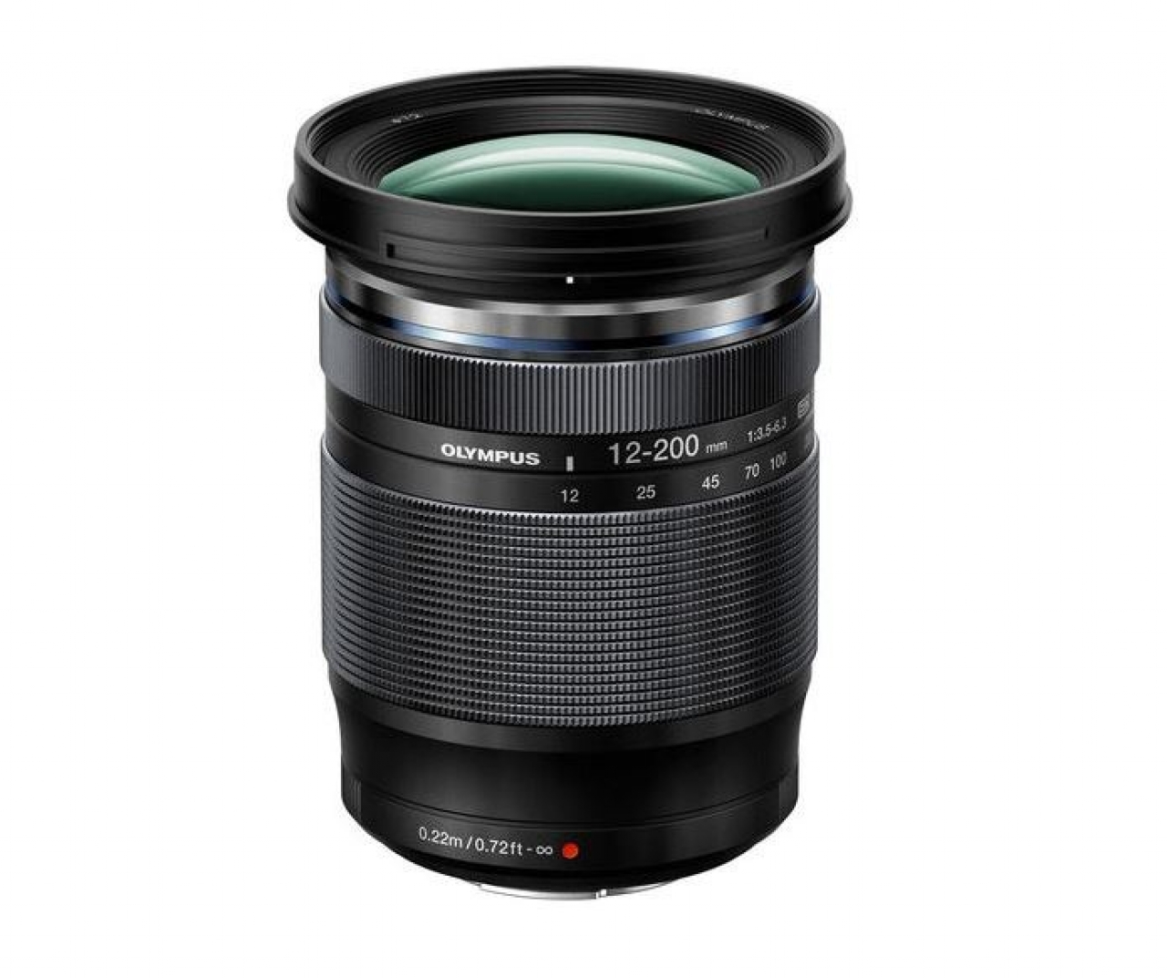 Om system olympus OM System Ob. M. ZUIKO ED 12-200 mm F 3,5-6,3 Nero