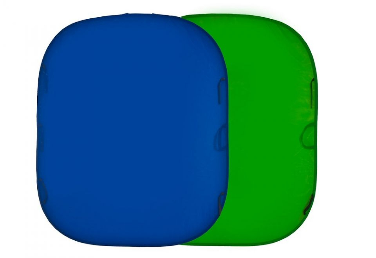 Lastolite Lastolite Chromakey Bleu / Vert - Fond pliable 180 x 150 cm