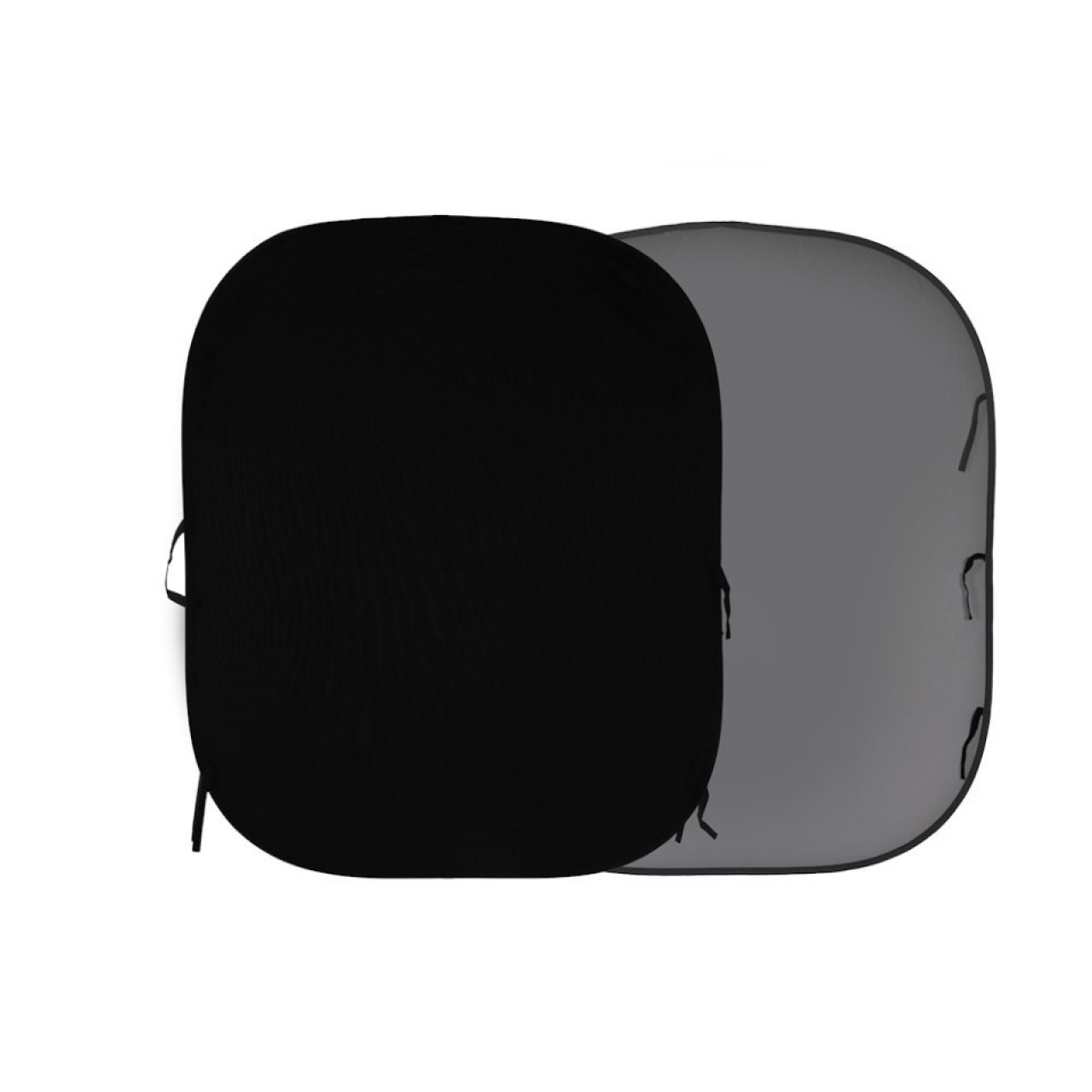Lastolite Lastolite Fondale richiudibile Nero / Grigio medio 180 x 215 cm
