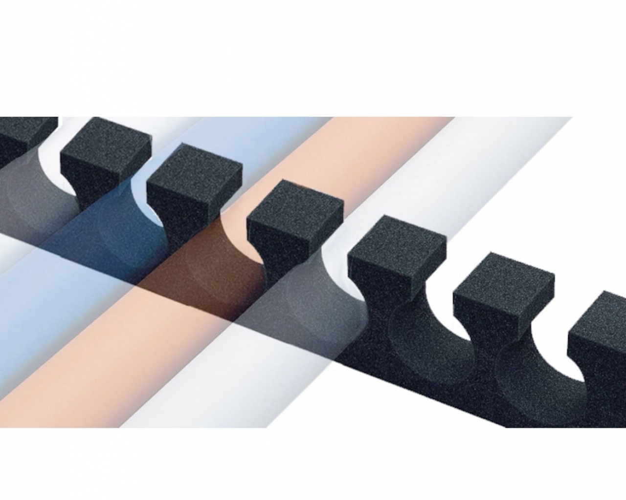 Colorama Colorama Colorgrip Sistema Portafondali in Gomma Piuma