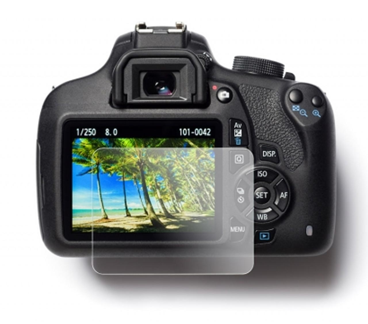 Easycover Easycover Screen protector Canon 6DMKII 90D 80D 77D  tempered Glass