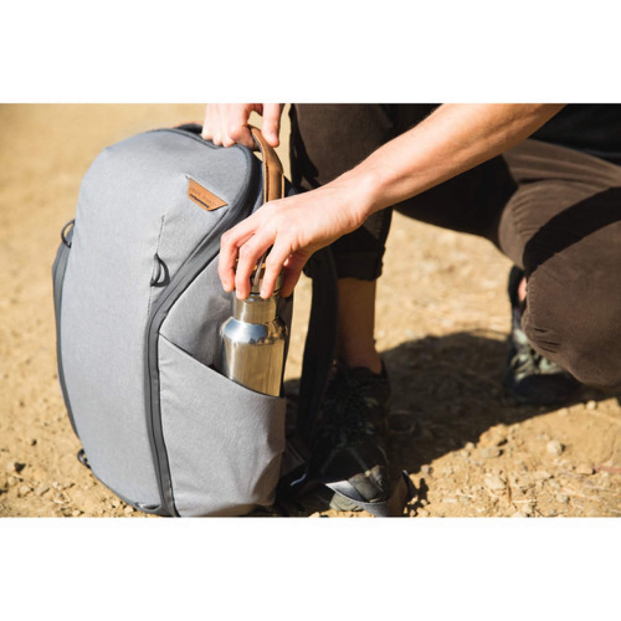 Peak design Peak Design - Everyday Backpack 15L Zip v2 Ash -grigio chiaro
