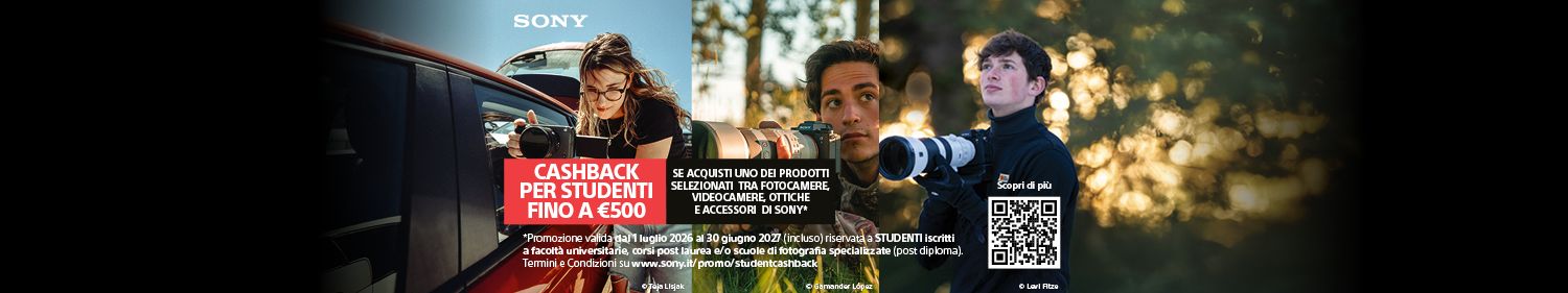 Sony - Cashback Studenti 