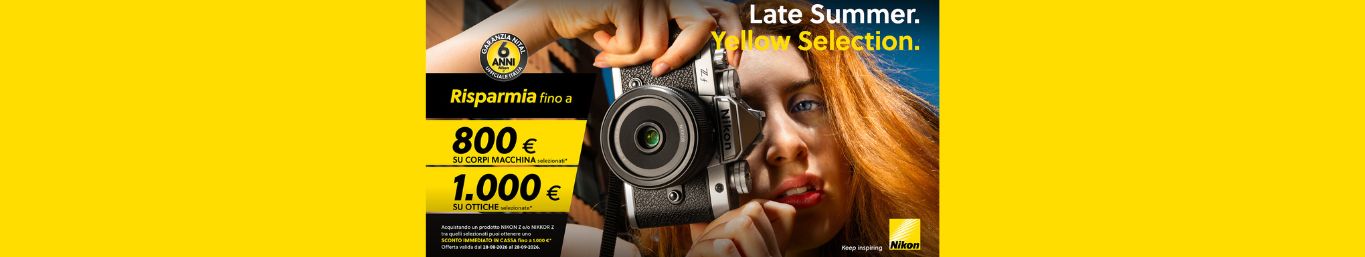 Nikon Sconto in Cassa Late Summer 2026