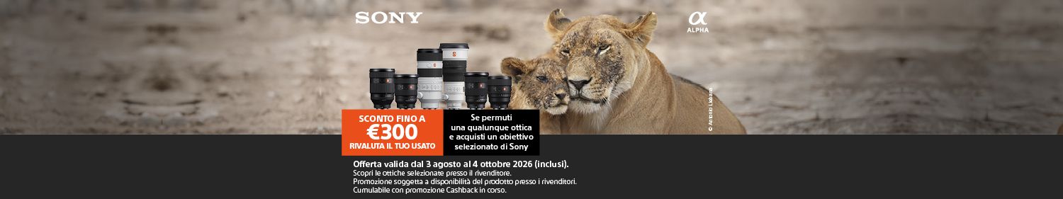 Sony Trade In fino al 4 ottobre 2026