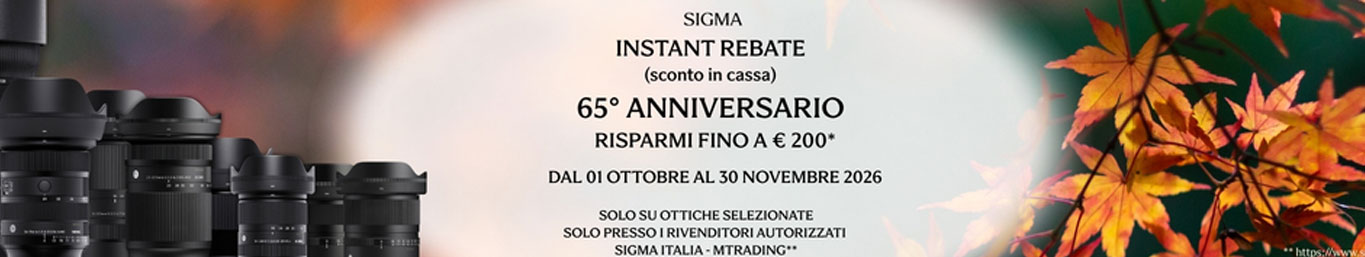 Sigma Instant Rebate - 65° Anniversario