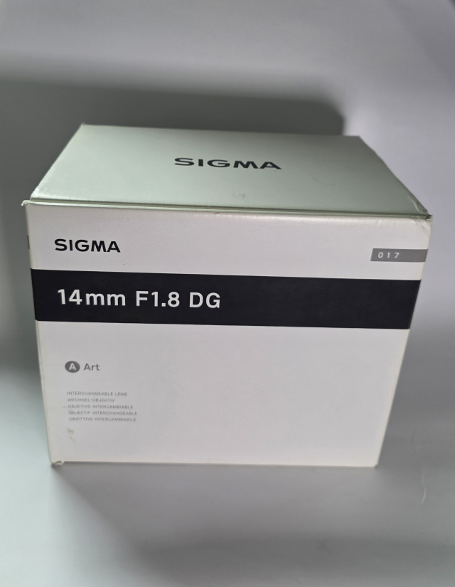 Sigma Sigma Ob. 14mm F/1.4 DG Art Sony E-Mount