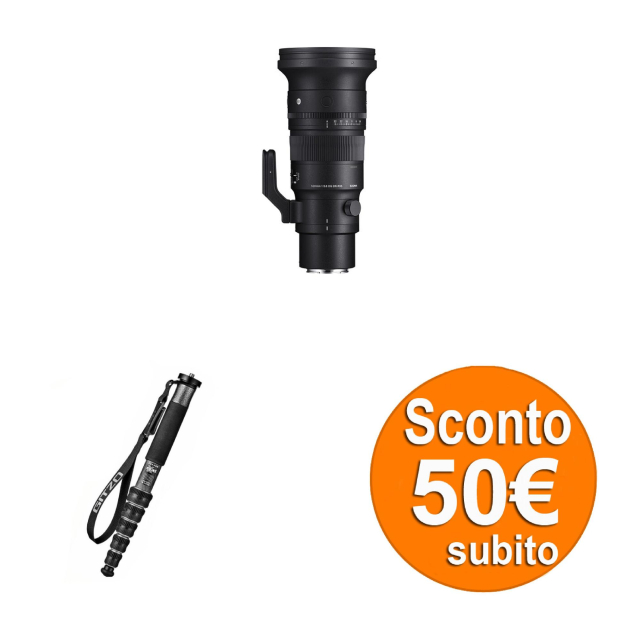 Sigma Sigma Ob. 500mm F/5.6 (S) DG DN OS Sony E-Mount