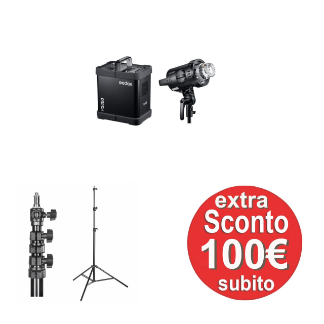 Godox  Godox P-2400 con Torcia e Generatore
